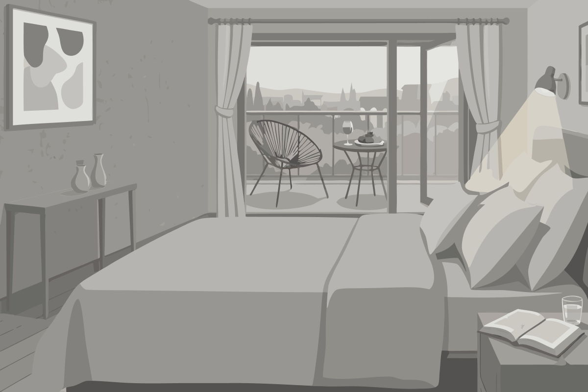 Junior King Suite - Hearing Accessible